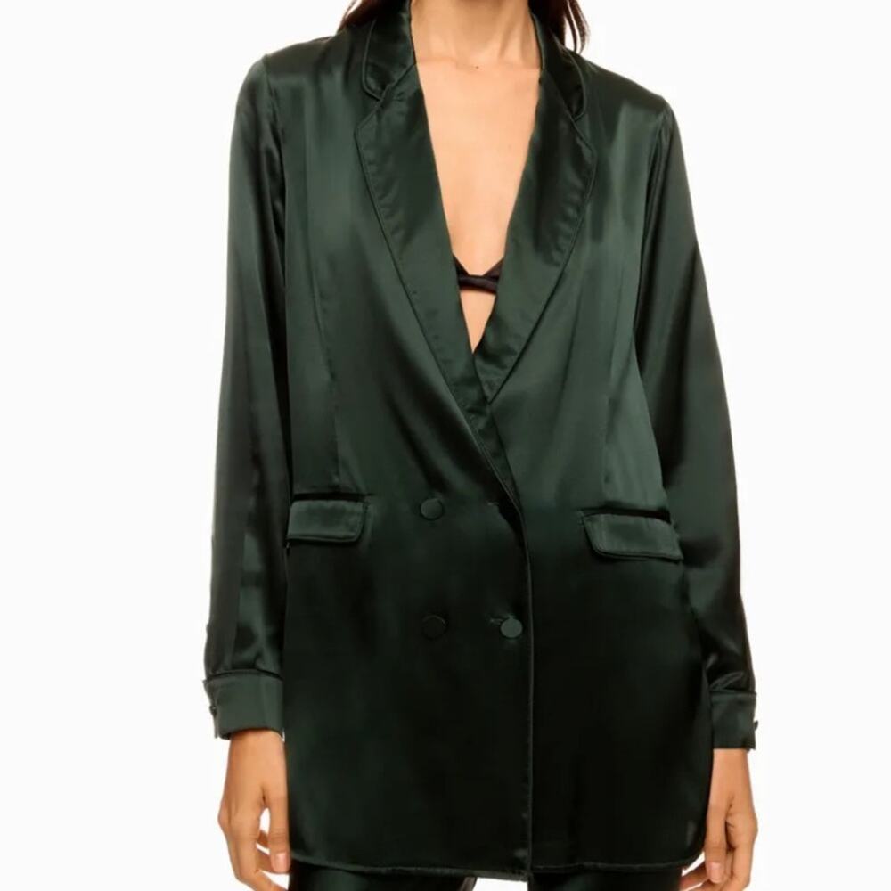 Silk Laundry Relaxed Blazer Size Small